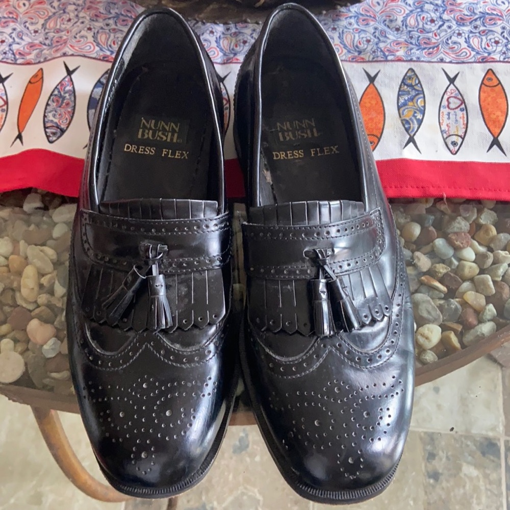 Nunn Bush Dress Flex black shoes Size 9.5M